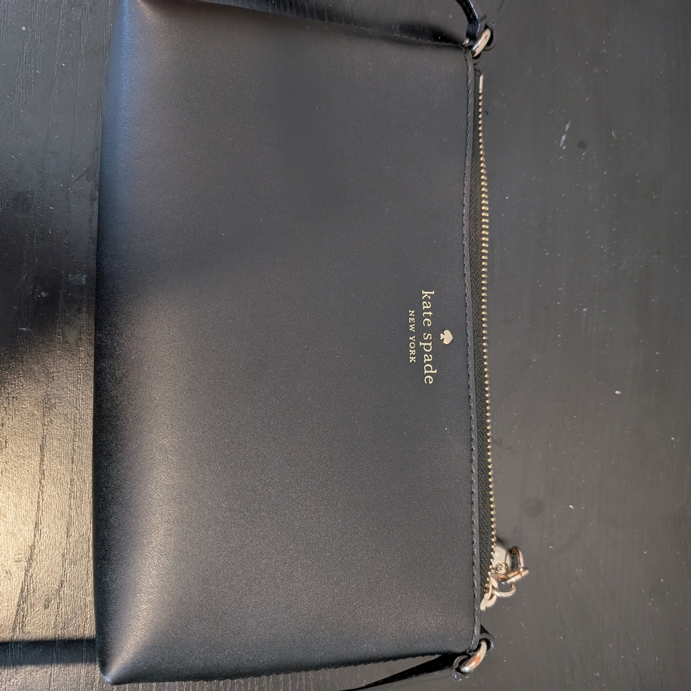 Kate Spade Black Zip Pouch